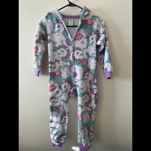 Children’s place unicorn hooded onesie
